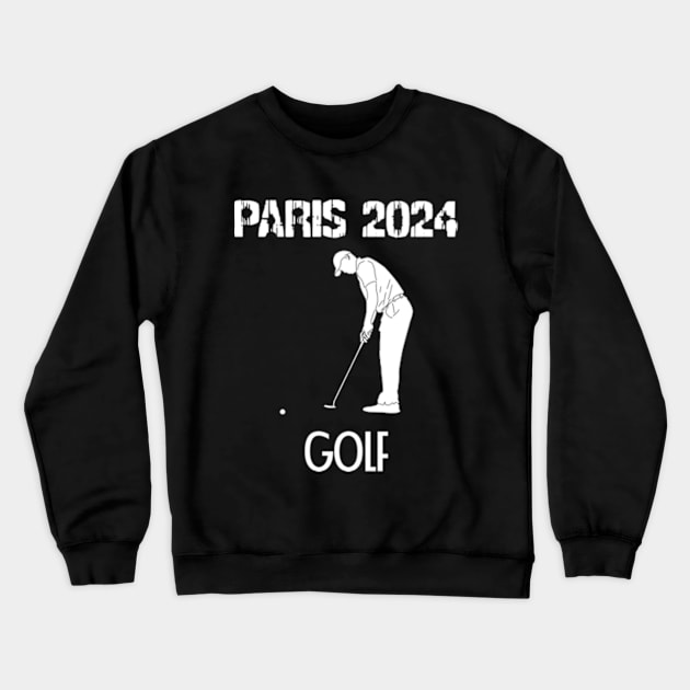 Paris 2024 Crewneck Sweatshirt by Womens Art Store